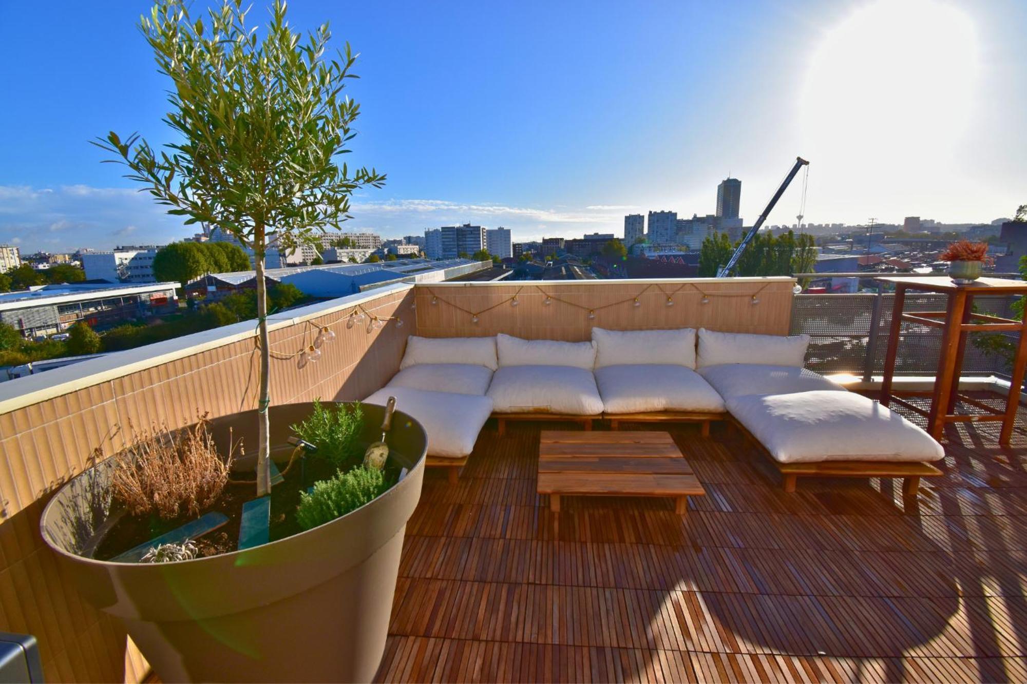 Le Belvedere Parisien Aubervilliers Esterno foto